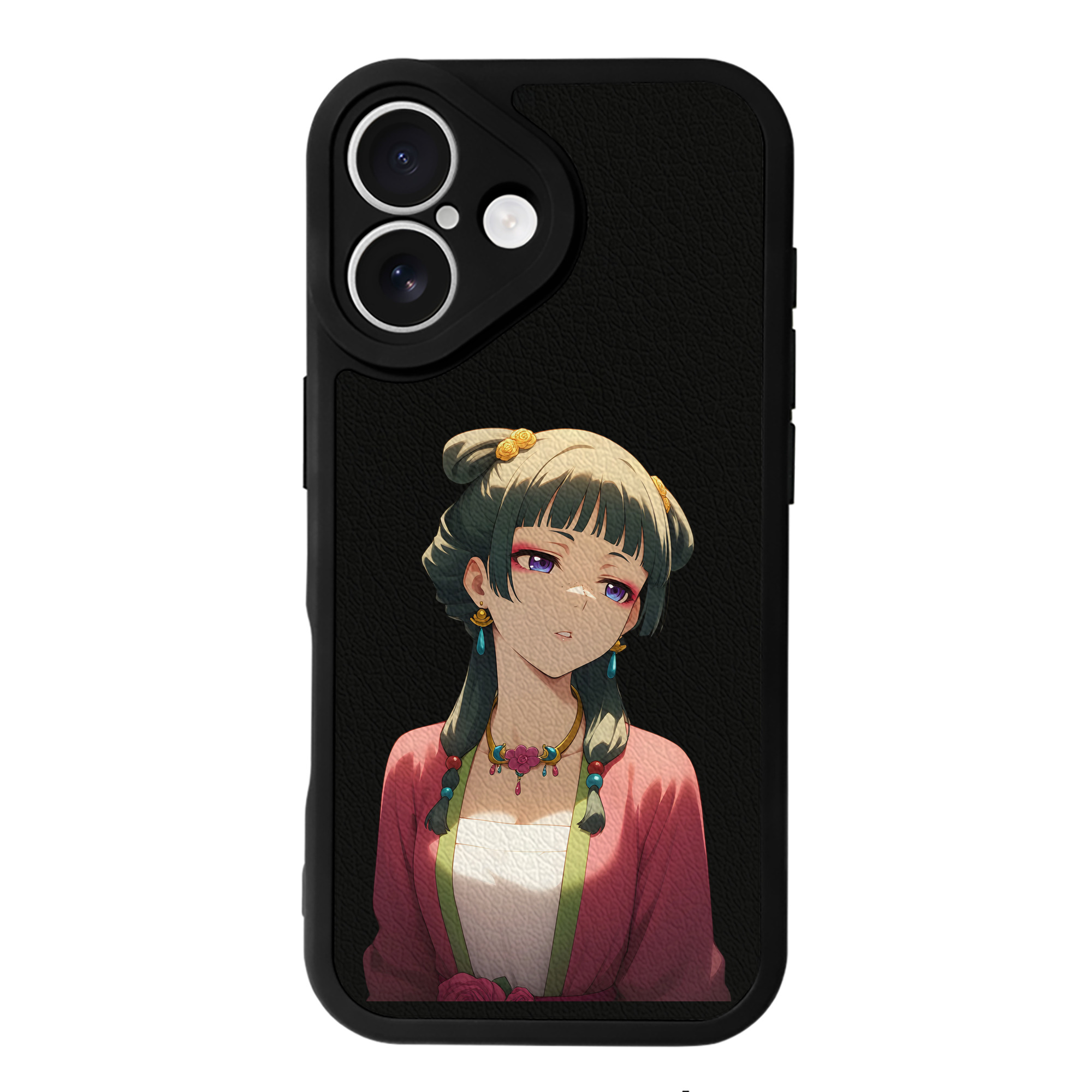 薬屋のひとりごと The Apothecary Diaries 【iPhone 16シリーズ対応】シリコンスマホケース（レザー調） 材質：シリコン